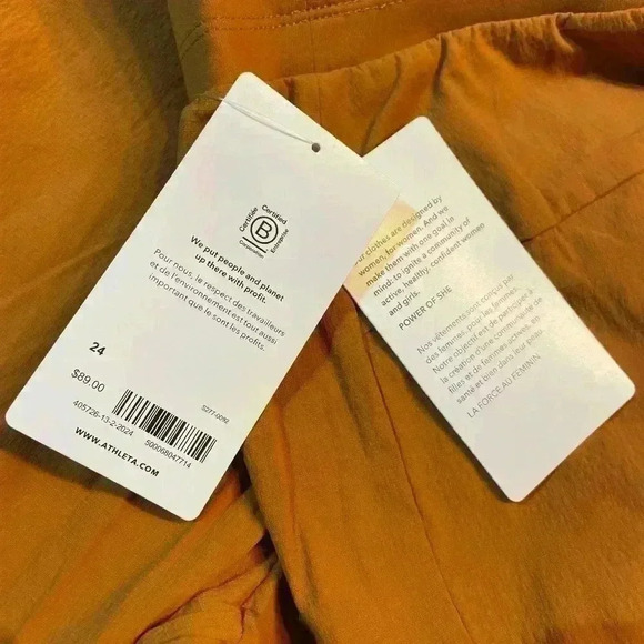 Athleta Women's Plus Trekkie North Jogger 24 Rust High Rise Athleisure Hiking‎ - Picture 10 of 13